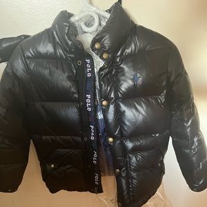 Polo, Ralph Lauren, boys jacket, size small, black